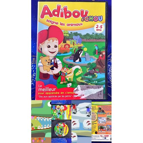 Adibou D'chou Soigne Les Animaux/ Pc Mac Cd/ 56/M3