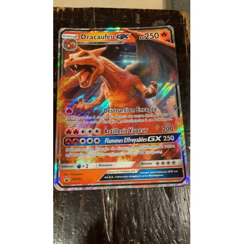 Carte Pokemon Dracaufeu Gx De Grande Taille Du Film Detective Pikachu