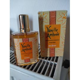 Parfum D'ambiance Vanille Ambrée Yves Rocher Spray 100 Ml En Boîte 