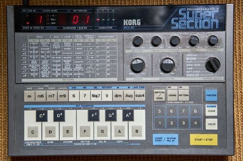 Générateur D'accompagnement Korg Super Section Pss-50
