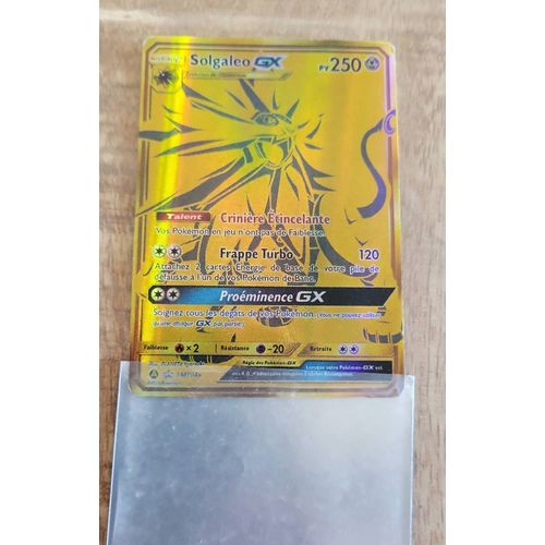 Carte Pokemon Solgaleo Gx Pv250