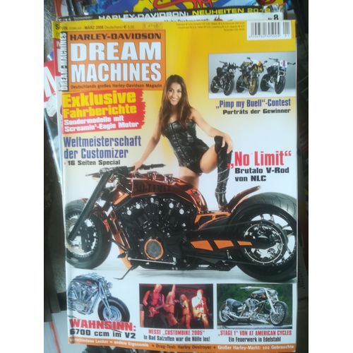 Dream Machines 38 De 2006 Eagle Fat Boy,Vrod,Ultra Classic E-Glide