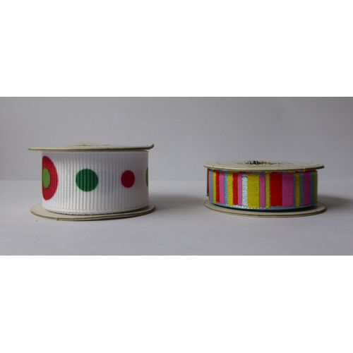 Lot De 2 Rubans Décorés Kars