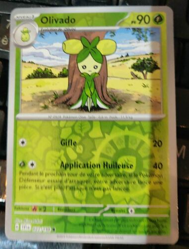 Pokemon Olivado Reverse 022 / 198 Écarlate Et Violet