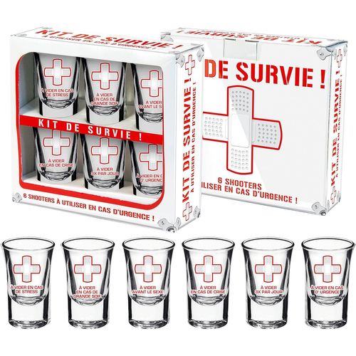 Lot De 6 Shooters Kit De Survie