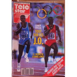 Télé Star N° 624 - 1988 - Tout Sur Les Jeux Olympiques