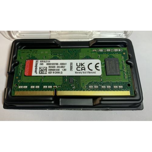 Kingston 4GB DDR3L PC3L - 128000 204 Pin SODIMM