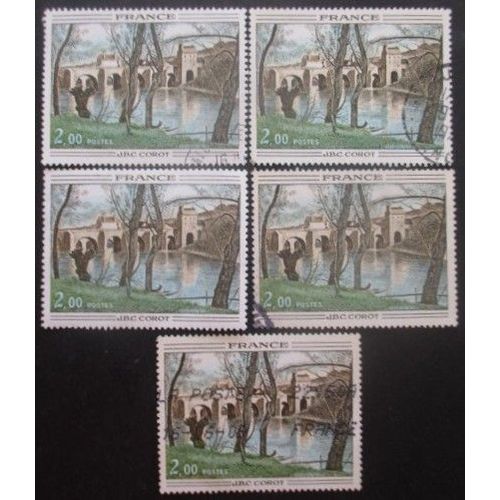 France N°1923 X 5 Oblitéré