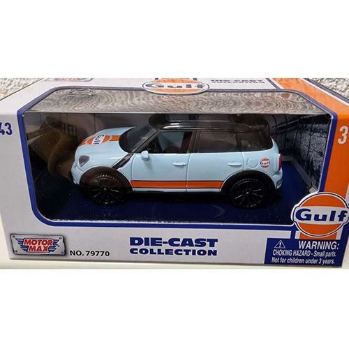 Mini Cooper S Countryman Gulf 1/43 Motormax-Motormax