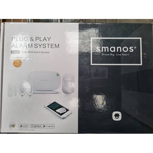Système d'alarme connecté GSM X300 - Smanos