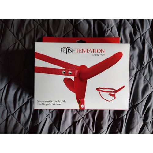 Double Gode Ceinture Rouge - Cc5310010030