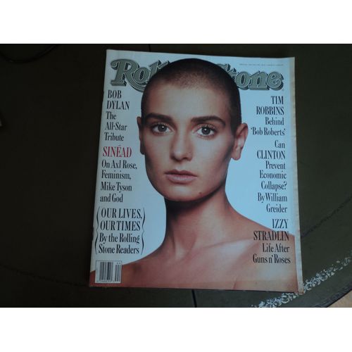 #642 Oct 29 1992 Rolling Stone Vintage Music Magazine -- Sinead O'conner Usa