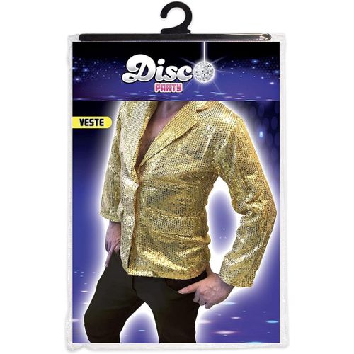 Stc Veste Manches Longues Disco Dore