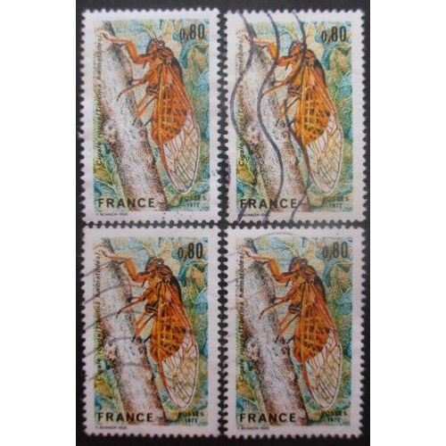France N°1946 X 4 Oblitéré