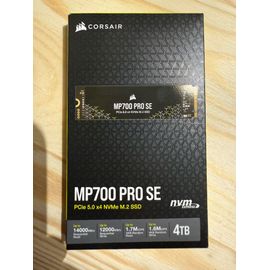 CORSAIR MP700 PRO SE 4 To M.2 PCIe Gen5 x4 NVMe 2.0 SSD