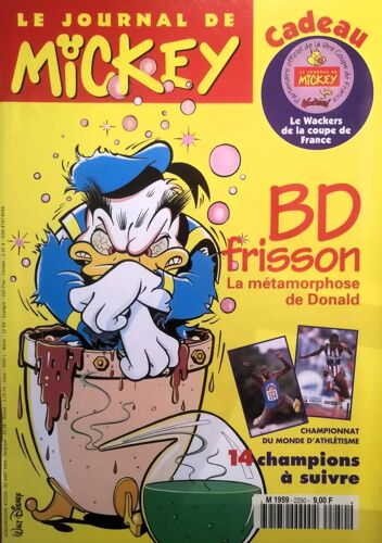 Journal De Mickey 2250 - 02.08.1995 - Cadeau Inclus