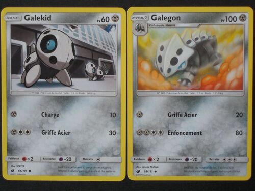 Invasion Carmin - Galekid (65) + Galegon (66/111)