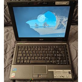Acer TravelMate 6292 - 12.1" Intel Core 2 Duo T7300 - 2 Ghz - Ram 2 Go - DD 160 Go - Noir Argent