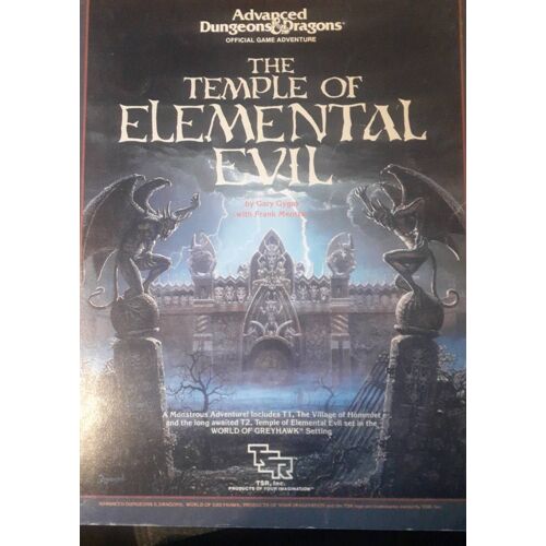 Ad&d The Temple Of Elemental Evil