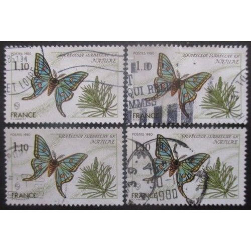 France N°2089 X 4 Oblitéré