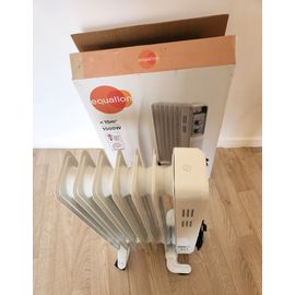 Radiateur bain d'huile électrique 1500 W EQUATION