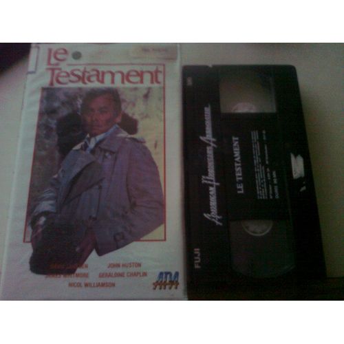 Cassette Vidéo Vhs - Le Testament (1ère Partie) - David Janssen