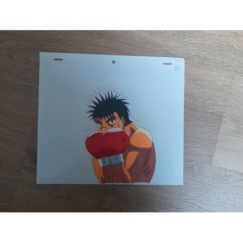 Peinture Cellluloid Rare Et Unique Import Du Japon Jaime No Ippo Manga Boxe