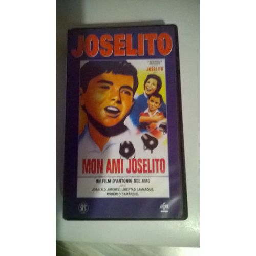 Cassette Vhs Joselito Mon ami Joselito