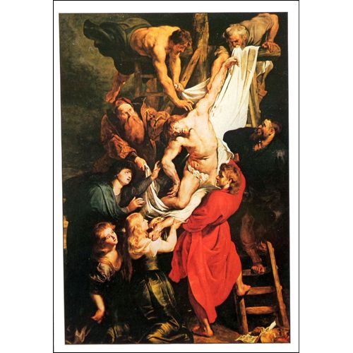 Rubens Descente De Croix Lot Cartes Postales Tableaux Peinture