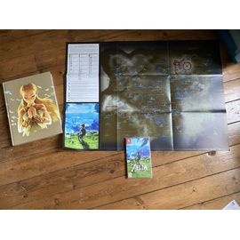 Jeu Switch The Legend Of Zelda : Breath Of Wild + Guide Officiel Complet