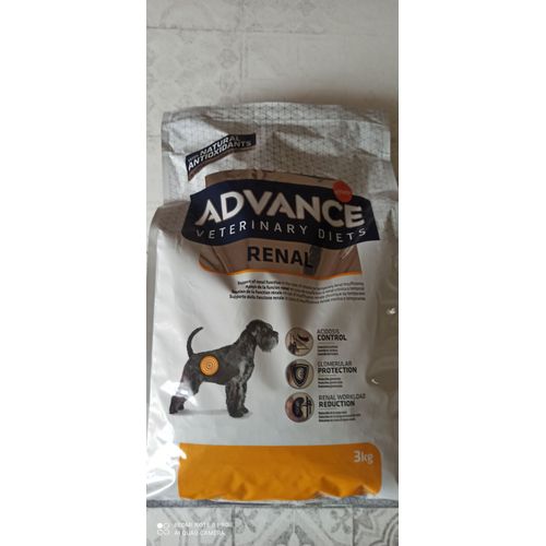 Croquettes Advance Veterinary Diets Renal 3 Kgs Pour Petits Chiens
