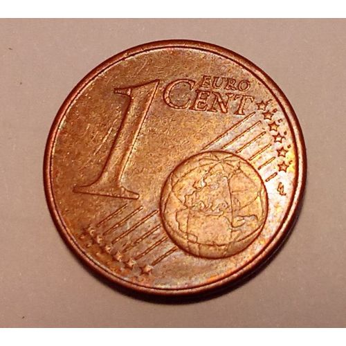 Très Rare 1 Cent Euro Feuille De Laurier 2002 Lettre F -