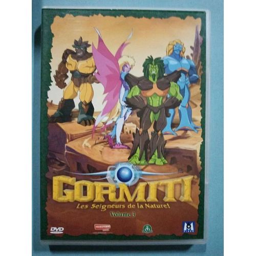 Gormiti : Les Seigneurs De La Nature ! - Volume 3/ Dvd Simple/ M4