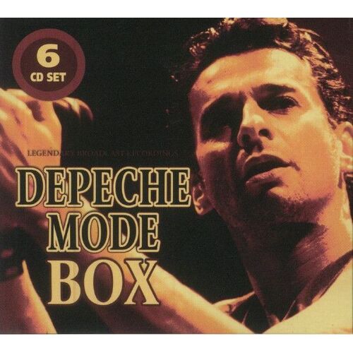 Box 6 Cd's - Depeche Mode - Live Broadcast