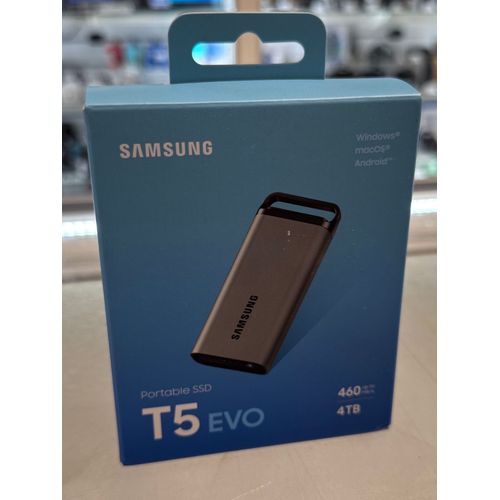 Portable SSD Samsung T5 Evo 4 To Gris