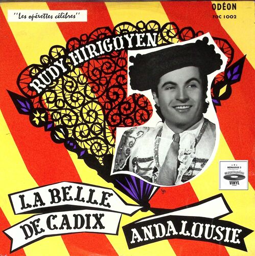 Rudy Hirigoyen ? La Belle De Cadix - Andalousie - 1959