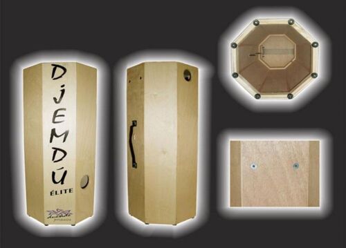 Ethno Dm 165 - Djembu, Fabriquée Artisanalement En Espagne (Djembé/Udu/Cajon) + Housse Pro