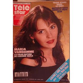 Télé Star N° 643 - 1989 - Maria Vandamme