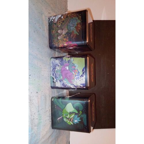 Asmodee Coffret Tin Pokémon 3 Boosters Et Boite Dinglu Ou Ogerpon Ou Serpente-Eau