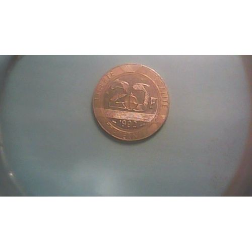20 Francs 1992 V Ouvert