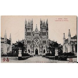 Carte Postale Indo-Chine Française - Pékin - Cathédrale
