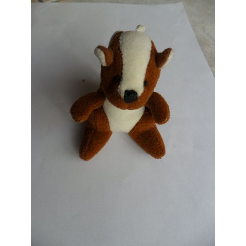 Peluche Ecureuil Hauteur 8 Cm