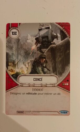 Carte Starwars 124, Coincé 