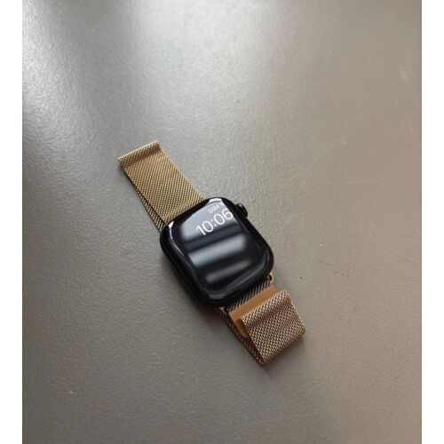 Apple Watch série 10 cadran alu couleur noir de jais en 42mm