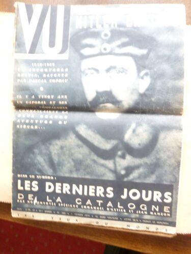 Vu, L'illustré Français, N° 568, 01/02/1939.