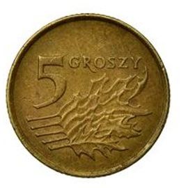 Pièce 5 Groszy Pologne - 2005