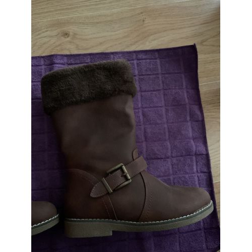 Bottes Fourrées Marron Taille 36 Marque Merry Scott (Chausséa)