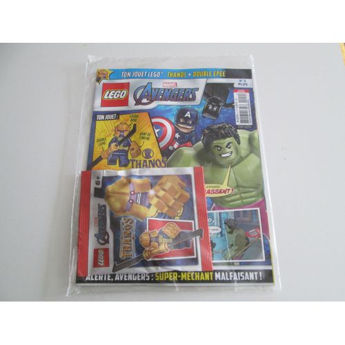 Magazine Lego N°9 Plus "Les Avengers Fracassent!" Marvel