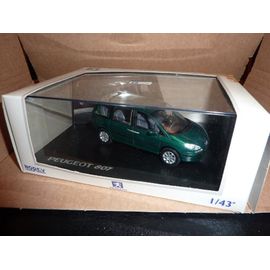 [94] Miniature 1/43ème : Peugeot 807 - Couleur Vert - Marque : Norev-Norev
