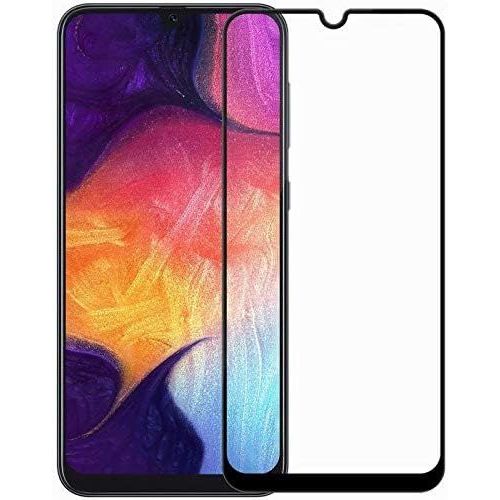Hqselection® Lot De 2 Verre Trempé Pour Samsung Galaxy A10 .Film De Protection D'écran Couverture Complète Noir - Anti Rayures - Ultra Résistant Dureté 9h